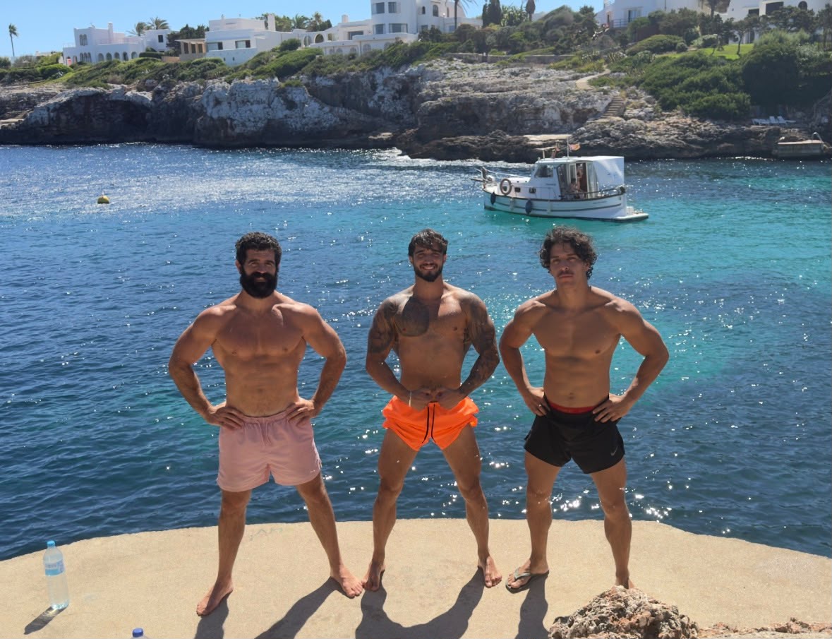 The three Endurance BCN founders together in Mallorca
